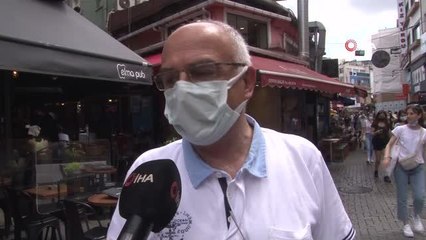 Kısıtlamasız pazar gününde vatandaşlar Beşiktaş'a akın etti