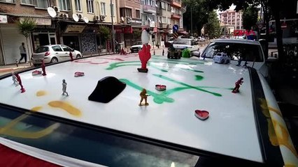 Son dakika haber! ARACI GÖREN SELFİE ÇEKTİ