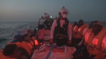 Ya son 132 los migrantes rescatados por el Ocean Viking en el Mediterráneo