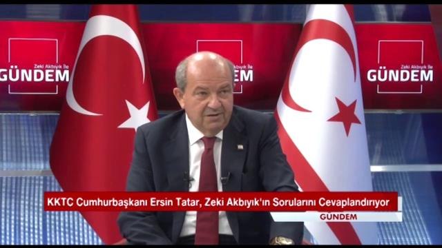Son dakika haberleri | KKTC Cumhurbaşkanı Tatar: Cumhurbaşkanı Recep Tayyip Erdoğan kararlılığını bir kez daha ortaya koymuştur