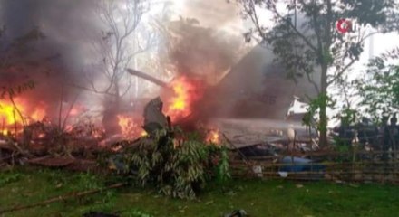 Son dakika: Filipinler'deki askeri uçak kazasında ölü sayısı 29'a yükseldi