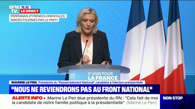 Union européenne: Marine Le Pen espère la constitution d'un grand groupe européen des partis souverainistes