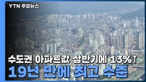 수도권 아파트값 상반기에 13% 올랐다...19년 만에 최고 상승률 / YTN