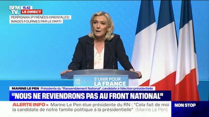 Marine Le Pen: "Lorsque le Président se met en scène avec des turlupins du net, il ne participe pas à la réhabilitation du politique"