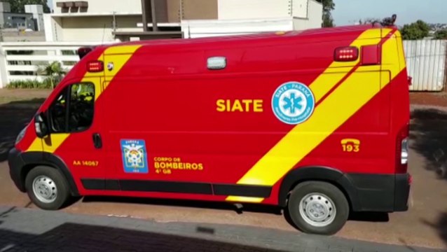 Mulher de 53 anos é socorrida pelo Corpo de Bombeiros no Bairro Pacaembu
