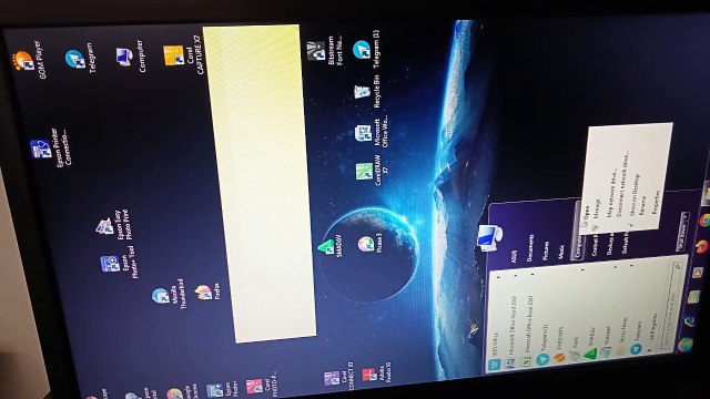 HOW TO OVERCOME THE COMPUTER MONITOR SCREEN BACK #pc #computer #laptop #notebook #problemsolvingpc
