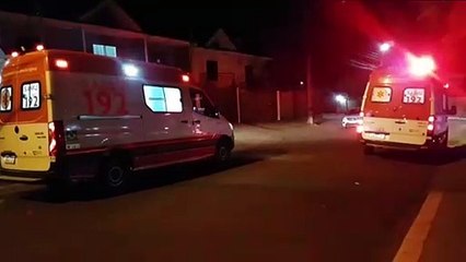 Idoso se engasga com alimento e é necessário de atendimento do Samu