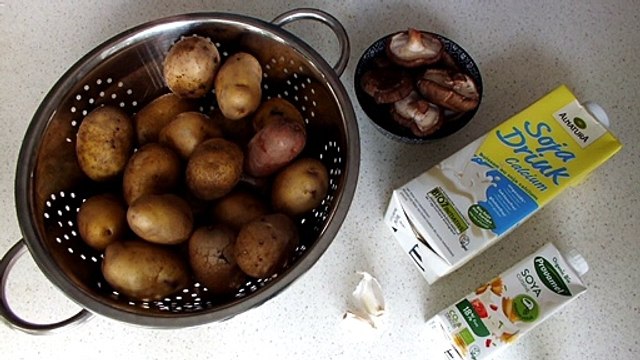 Jour 4 - Gratin Dauphinois Aux Champignons - Recette Vegan