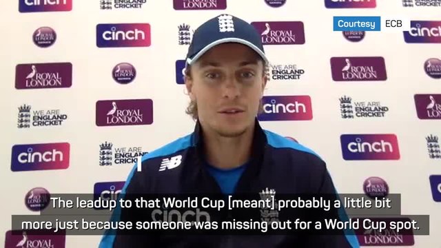 Tom Curran not fazed by competition for place among England bowlers