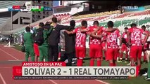 Equipos bolivianos jugaron amistosos en la previa al reinicio del torneo