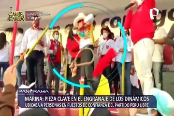 Marina: pieza clave en el engranaje de “Los Dinámicos del Centro”