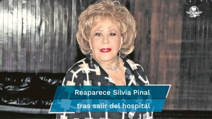 "Estoy lista para la otra", aseguró Silvia Pinal ya fuera del hospital