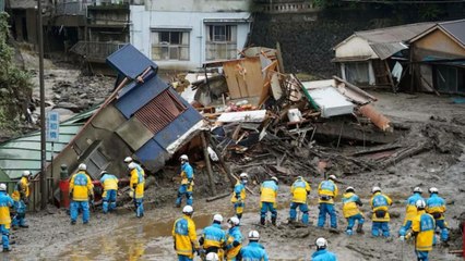 Deadly landslide hits Japan, 20 missing, rescue underway