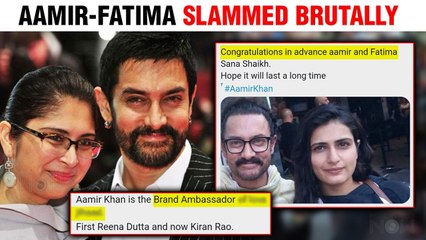 Aamir-Fatima Sana Shaikh INSULTED, Actor Accused Of Love Jihad After Announcing Seperation With Kiran Rao
