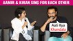 Aamir Khan Kiran Rao Sing 'Aati Kya Khandala' In Public