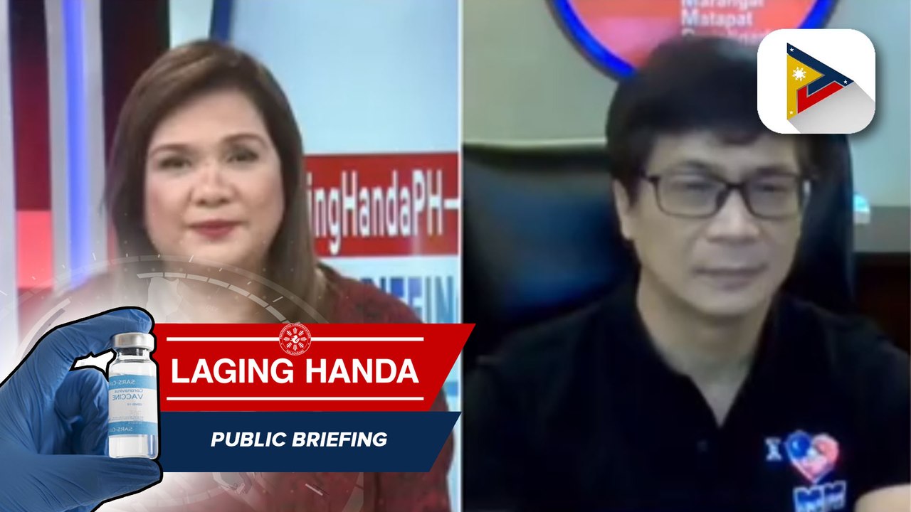 Panayam ng PTV kay MMDA Chairperson Benhur Abalos kaugnay ng  pagdodonate ng MMC ng mga bakuna para sa evacuees ng Batangas