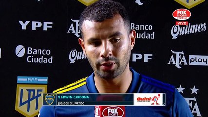 Torneo LPF: Jugador de Partido Para Edwin Cardona