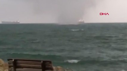 İSKENDERUN AÇIKLARINDA HORTUM