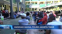 Vaksinasi Massal Presisi Polres Jakarta Timur di Pondok Pesantren