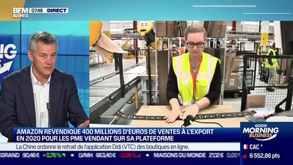 Frédéric Duval (Amazon France) : Andy Jassy prend les rênes du groupe et succède à Jeff Bezos - 05/07