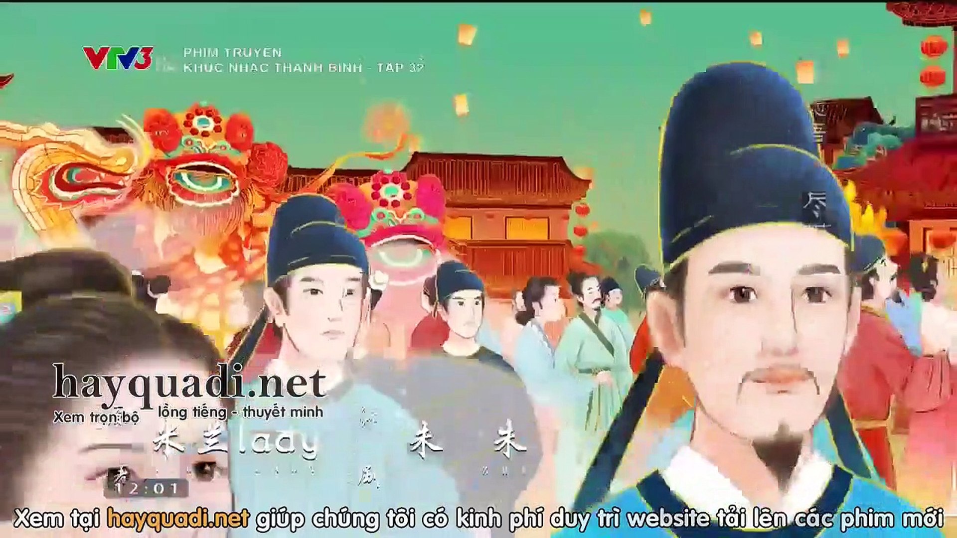 ⁣khúc nhạc thanh bình tập 32 - VTV3 thuyết minh - Phim Trung Quốc - cô thành bế - xem phim khuc nhac 