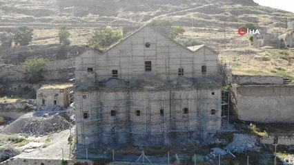 Nevşehir'de 172 yıllık tarihi kilise turizme yeniden kazandırılıyor