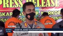 Polisi Ungkap Peredaran Kokain 1 KG Di Pinrang