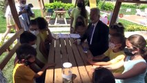 Çocuklar sokak hayvanları için seferber olmuştu... Başkan Erdem o çocuklara sürpriz yaptı