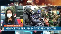 Hari Pertama Masuk Kerja Saat PPKM Darurat Picu Kemacetan Kendaraan