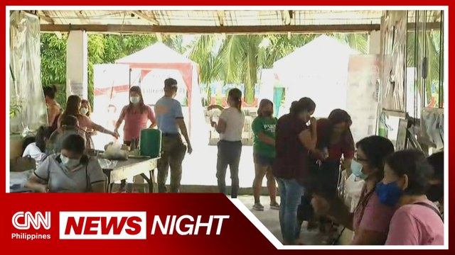 Taal evacuees get vaccinated against COVID-19