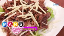 Mars Pa More: Epy Quizon’s signature Sukiyaki Ginger Beef recipe | Mars Masarap
