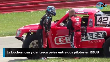 La bochornosa y dantesca pelea entre dos pilotos en EEUU