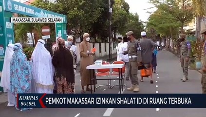 Pemkot Makassar Izinkan Shalat Id Diruang Terbuka