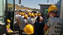Somalı madencilere Ankara girişinde polis engeli