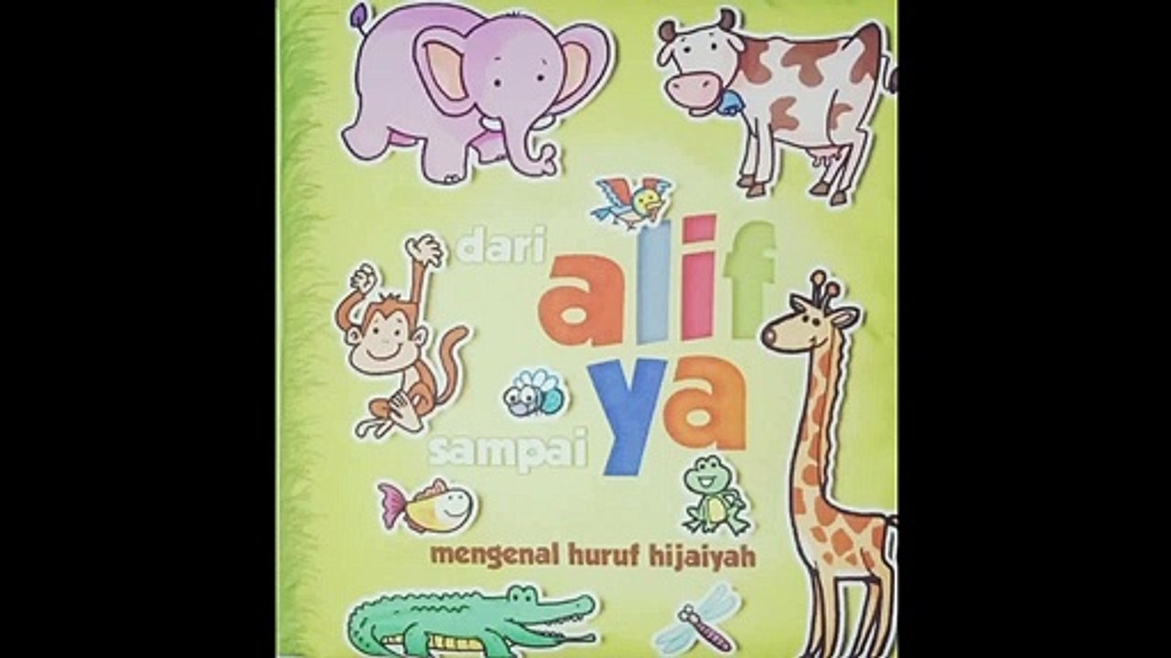 Learn to Know the Complete Alphabet hijaiyah arabic with Pictures, Arabic Indonesia version