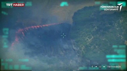 Aksungur'un kameraları orman yangınlarına odaklandı