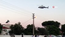 Suç örgütüne helikopter destekli şafak operasyonu: 19 gözaltı