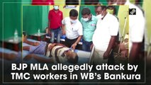 BJP MLA allegedly attacked by TMC workers in WB’s Bankura