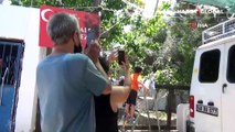 Bodrum'da iguana alarmı! Mahalleli birbiriyle yarıştı