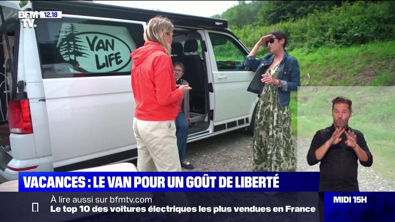 Partir en vacances en van pour retrouver un goût de liberté
