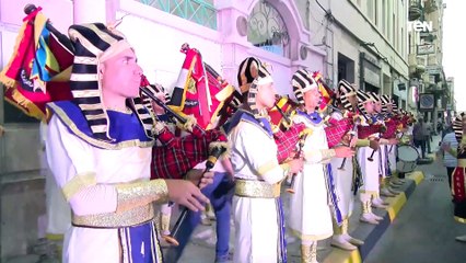 وزيرة الثقافة تزيح الستار عن تمثال سيد درويش خلال مئوية المسرح