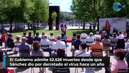 El Gobierno admite 52.526 muertes desde que Sánchez dio por derrotado al virus hace un año