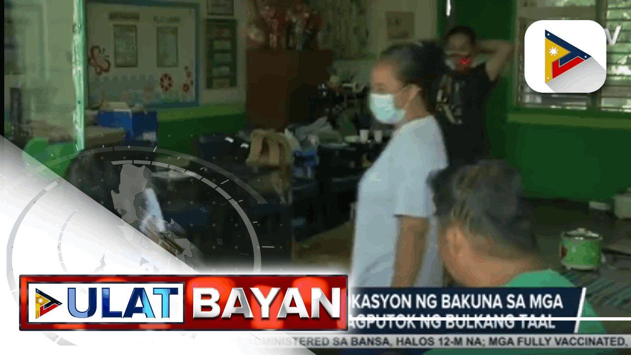 DOF, dinagdagan ang alokasyon ng bakuna sa mga lugar na apektado ng pagputok ng Bulkang Taal