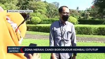 Zona Merah, Candi Borobudur Kembali Ditutup