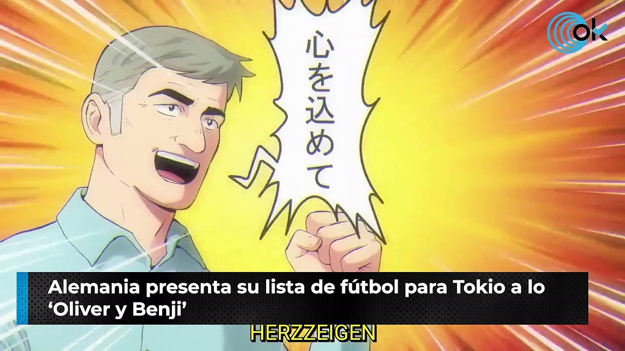 Alemania presenta su lista de fútbol para Tokio a lo  ‘Oliver y Benji’