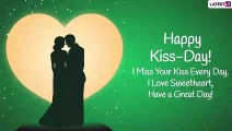 Happy Kissing Day 2021 Messages for Her: WhatsApp Greetings, Passionate Kiss Quotes & Romantic Pics