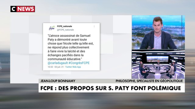 Jean-Loup Bonnamy : «Est-ce qu'on doit montrer, diffuser des caricatures dans les écoles ?»