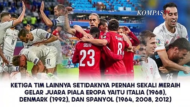 Fakta-fakta Menarik Semifinal Piala Eropa 2020, Ada Magis Jersey Putih