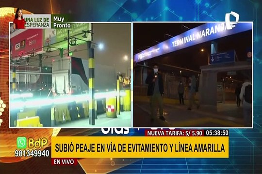 Vía Evitamiento: este es el panorama tras el incremento de peaje a S/ 5.90