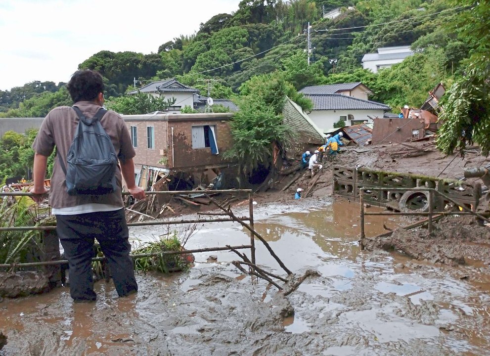 Drei Todesopfer nach Schlammlawine in Japan